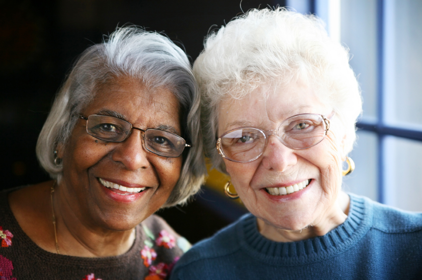 Two elderly ladies
